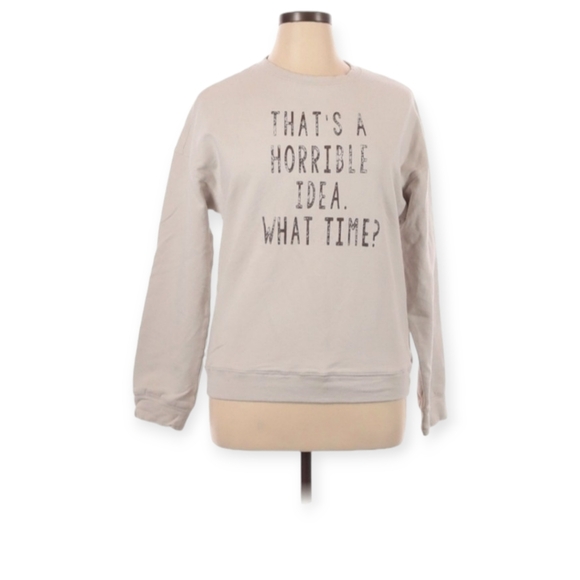 Sheshow Women's Sweatshirt Logo Athletic Yoga Running Workout Sweater size XL - Picture 1 of 5